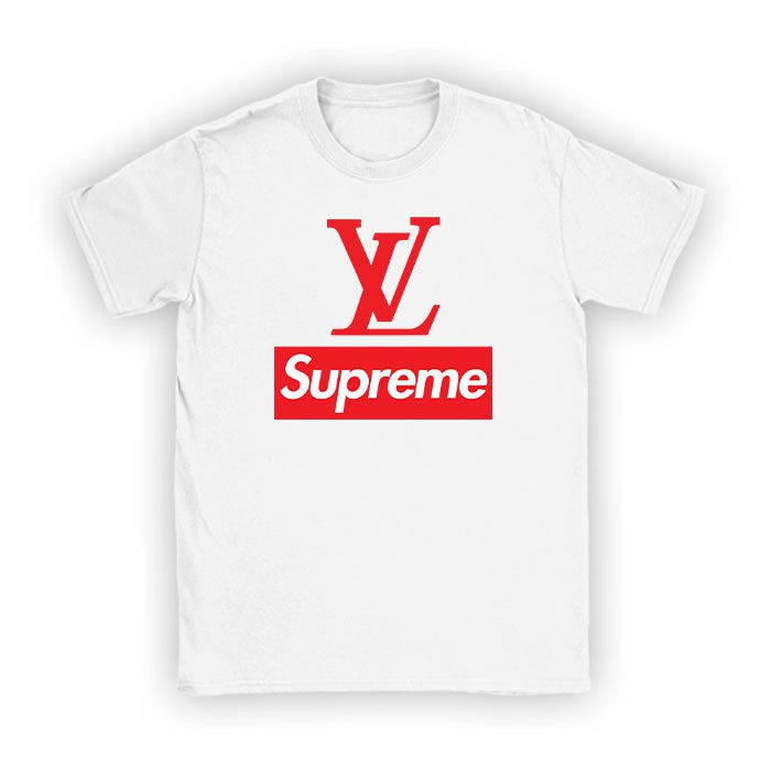 Supreme-x-Louis-Vuitton-Luxury-Logo-Kid-Tee-Unisex-T-Shirt-TTB1956-1