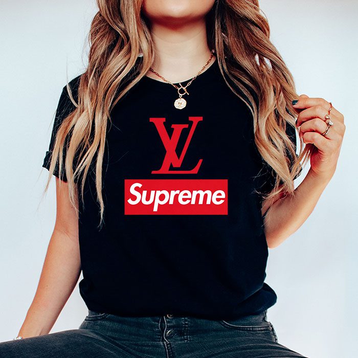 Supreme-x-Louis-Vuitton-Luxury-Logo-Kid-Tee-Unisex-T-Shirt-TTB1956-2