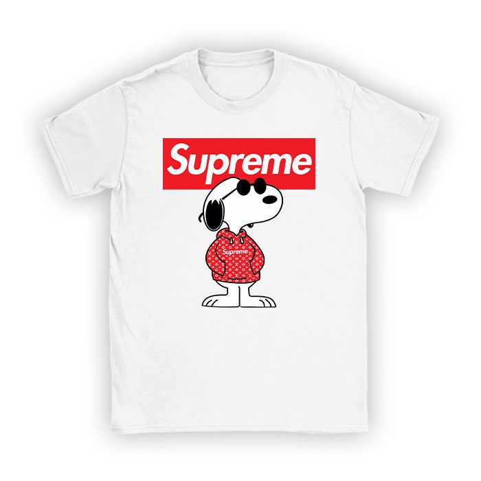 Supreme-x-Louis-Vuitton-Snoppy-Kid-Tee-Unisex-T-Shirt-TTB1966 Supreme x Louis Vuitton Snoppy Kid Tee Unisex T-Shirt TTB1966