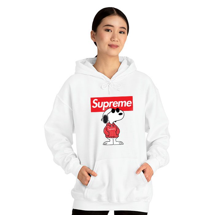 Supreme-x-Louis-Vuitton-Snoppy-Unisex-Pullover-Hoodie-HTB1194-2