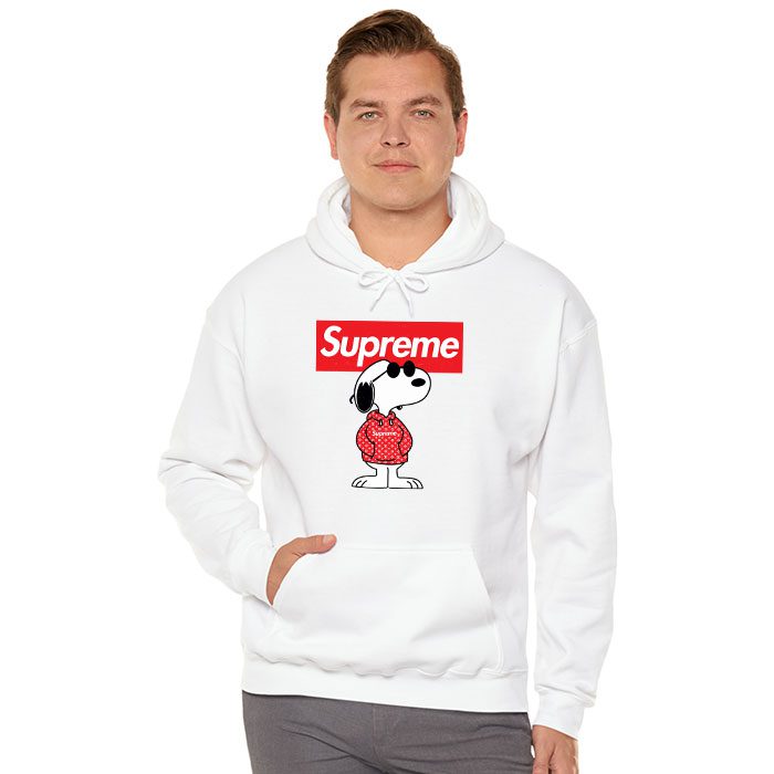 Supreme-x-Louis-Vuitton-Snoppy-Unisex-Pullover-Hoodie-HTB1194-4