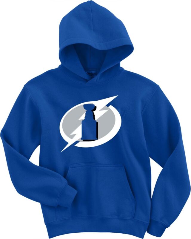 Tampa-Bay-Lightning-Steven-Stamkos-Stanley-Cup-Logo-Hoodie-Hooded-Sweatshirt Tampa Bay Lightning Steven Stamkos "Stanley Cup Logo" Hoodie Hooded Sweatshirt