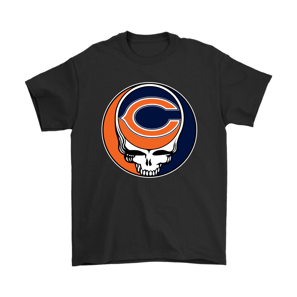 Team-Chicago-Bears-X-Grateful-Dead-Logo-Band-Unisex-T-Shirt-Kid-T-Shirt-LTS1483 Team Chicago Bears X Grateful Dead Logo Band Unisex T-Shirt Kid T-Shirt LTS1483