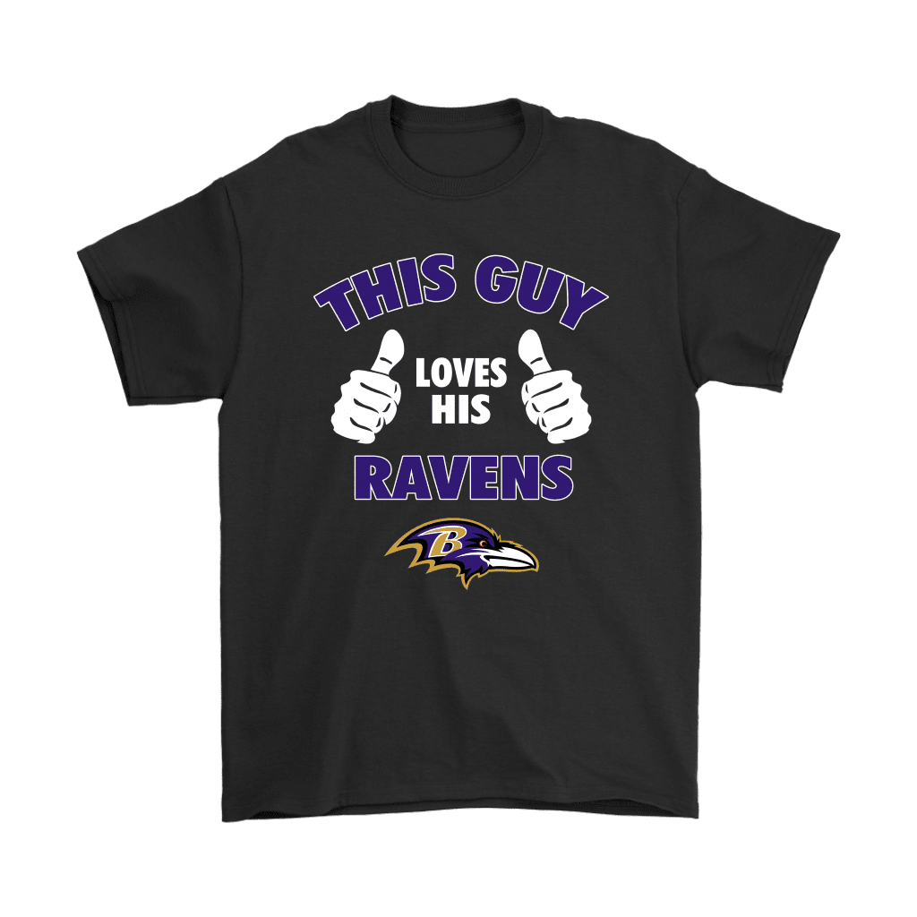 This-Guy-Loves-His-Baltimore-Ravens-Unisex-T-Shirt-Kid-T-Shirt-LTS117 This Guy Loves His Baltimore Ravens Unisex T-Shirt Kid T-Shirt LTS117