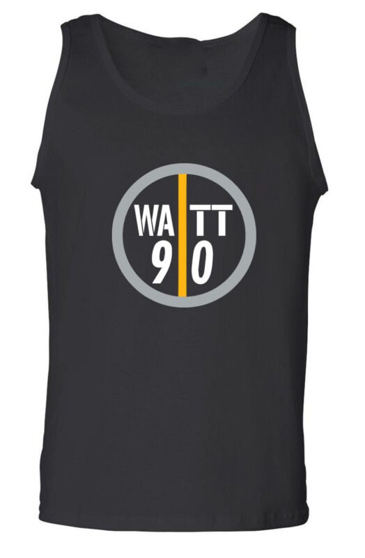 Tj-Watt-Pittsburgh-Steelers-Logo-Unisex-Tank-Top Tj Watt Pittsburgh Steelers Logo Unisex Tank Top