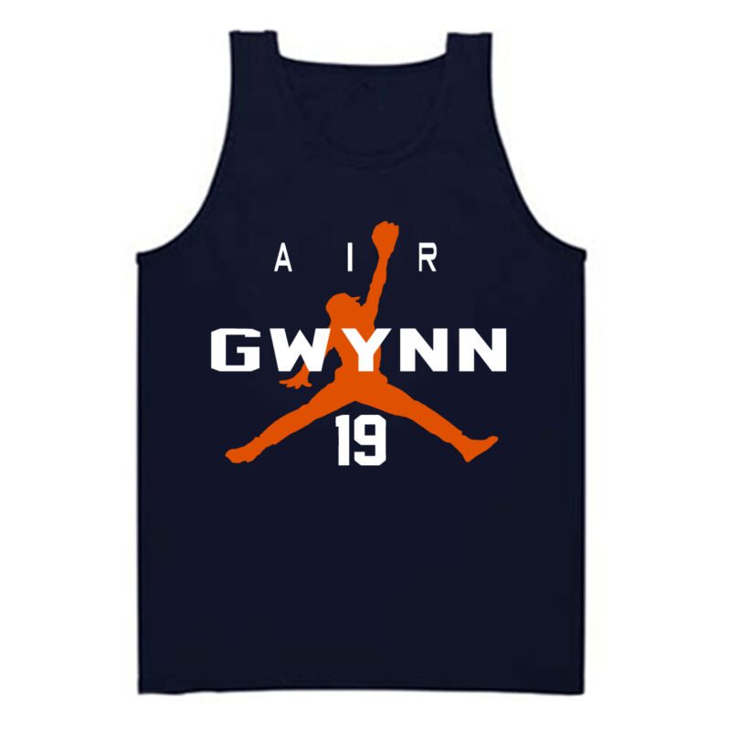 Tony-Gwynn-San-Diego-Padres-Air-Gwynn-Unisex-Tank-Top Tony Gwynn San Diego Padres "Air Gwynn" Unisex Tank Top