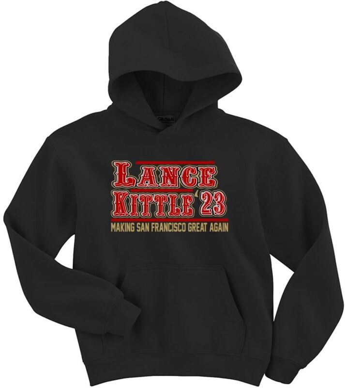 Trey-Lance-George-Kittle-San-Francisco-49Ers-23-Crew-Hooded-Sweatshirt-Unisex-Hoodie Trey Lance George Kittle San Francisco 49Ers 23 Crew Hooded Sweatshirt Unisex Hoodie