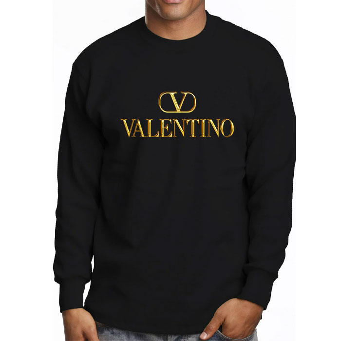 Valentino-Gold-Logo-Luxury-Kid-Tee-Unisex-Longsleeve-Shirt-LTB0552-3