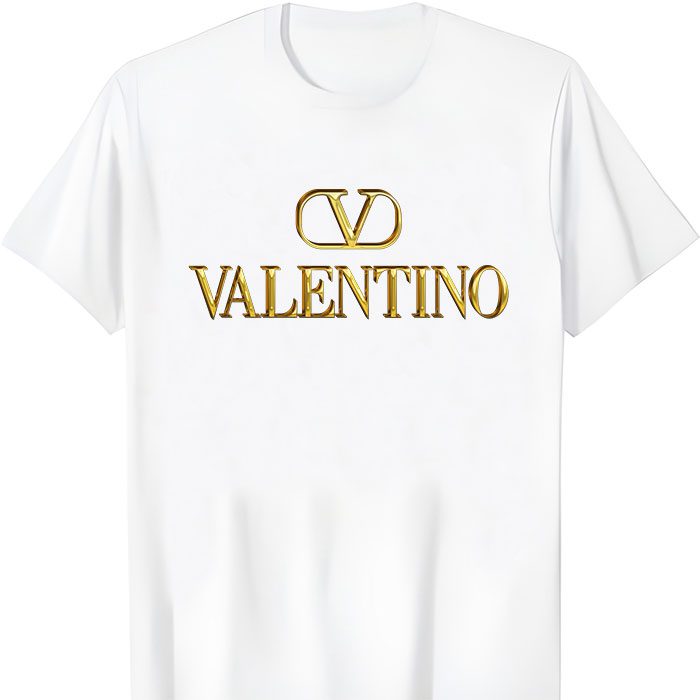 Valentino-Gold-Logo-Luxury-Unisex-T-Shirt-TTB1578-1