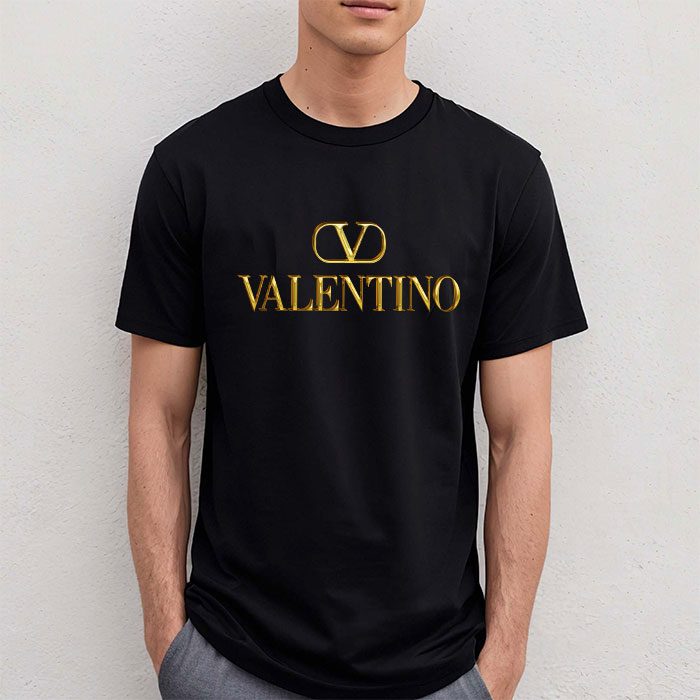 Valentino-Gold-Logo-Luxury-Unisex-T-Shirt-TTB1578-4