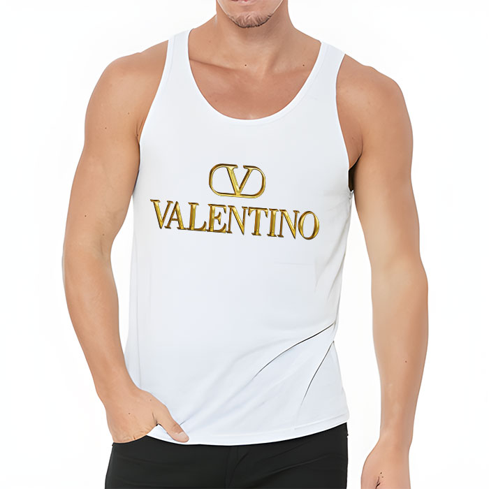 Valentino-Gold-Logo-Luxury-Unisex-Tank-Top-TTTB0693-3