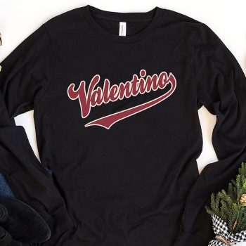 Valentino Luxury Logo Kid Tee Unisex Longsleeve Shirt LTB0536