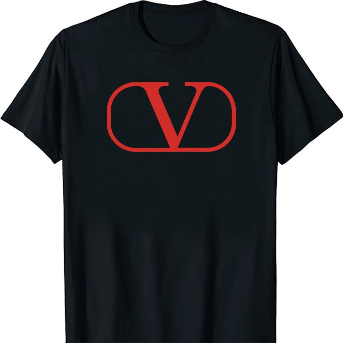 Valentino-Luxury-Logo-Unisex-T-Shirt-TTB1457 Valentino Luxury Logo Unisex T-Shirt TTB1571