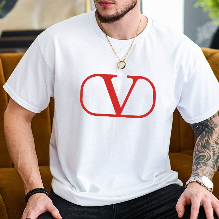 Valentino-Luxury-Logo-Unisex-T-Shirt-TTB1571-3