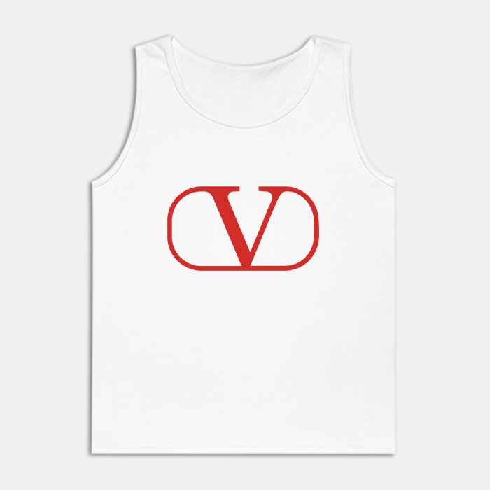 Valentino-Luxury-Logo-Unisex-Tank-Top-TTTB0686 Valentino Luxury Logo Unisex Tank Top TTTB0686