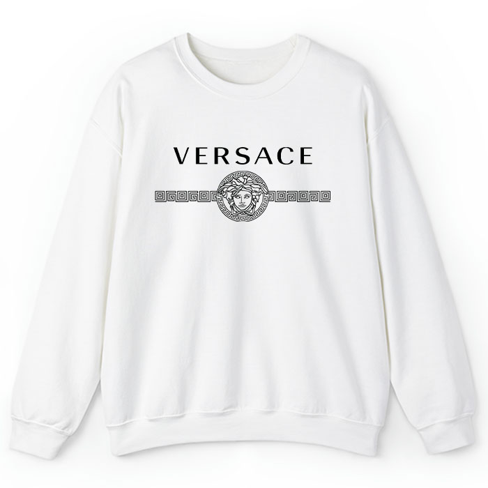 Versace-Medusa-Luxury-Logo-Crewneck-Sweatshirt-CSTB0527 Versace Medusa Luxury Logo Crewneck Sweatshirt CSTB0527