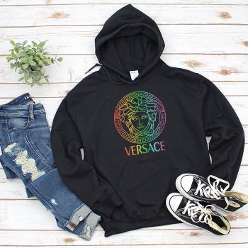 Versace Medusa Luxury Logo Unisex Pullover Hoodie HTB0889