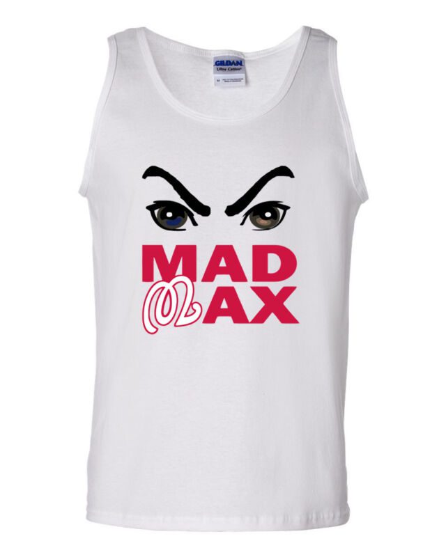 White-Washington-Nationals-Max-Scherzer-Mad-Max-Unisex-Tank-Top White Washington Nationals Max Scherzer "Mad Max" Unisex Tank Top