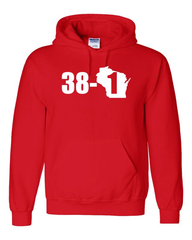 Wisconsin-Badgers-38-1-Kaminsky-Kentucky-Hooded-Sweatshirt-Unisex-Hoodie Wisconsin Badgers "38-1" Kaminsky Kentucky Hooded Sweatshirt Unisex Hoodie