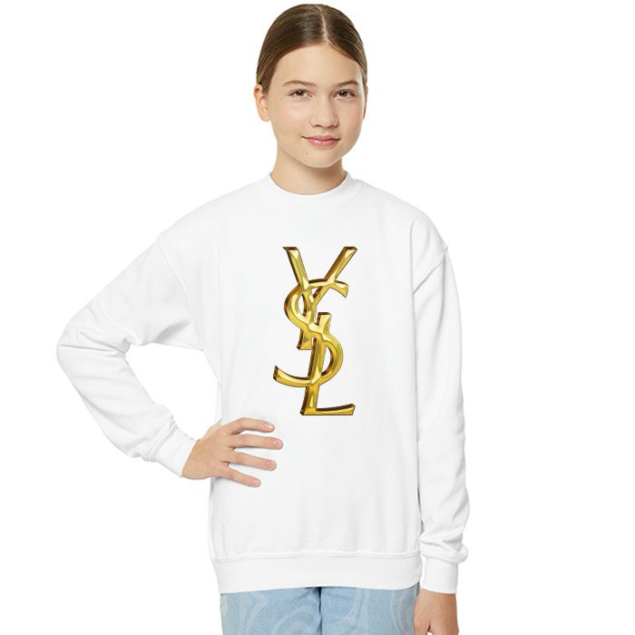 Yves-Saint-Laurent-Gold-Logo-Luxury-Crewneck-Sweatshirt-CSTB0690-3