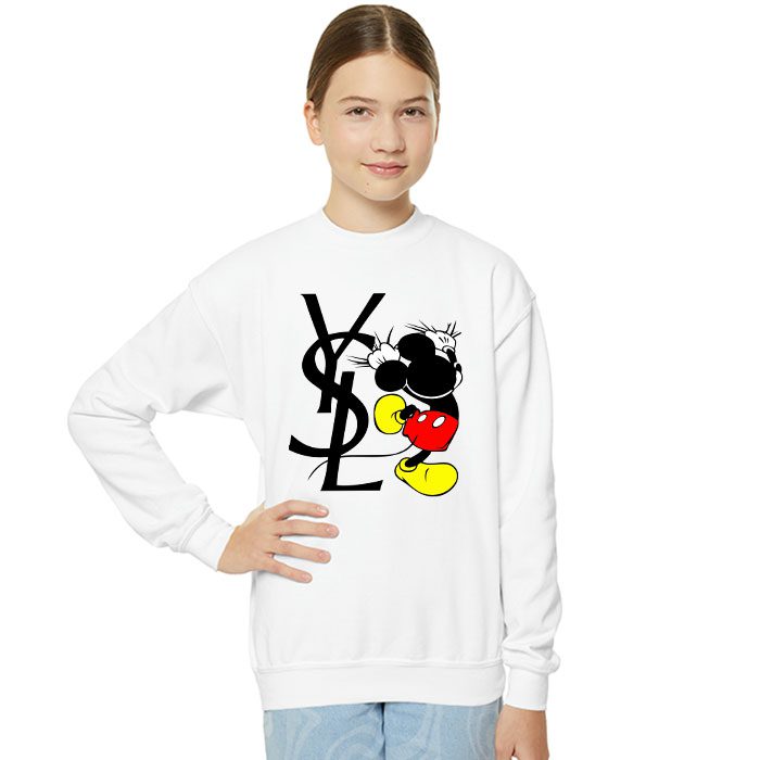 Yves-Saint-Laurent-Logo-Luxury-Mickey-Mouse-Crewneck-Sweatshirt-CSTB0701-4