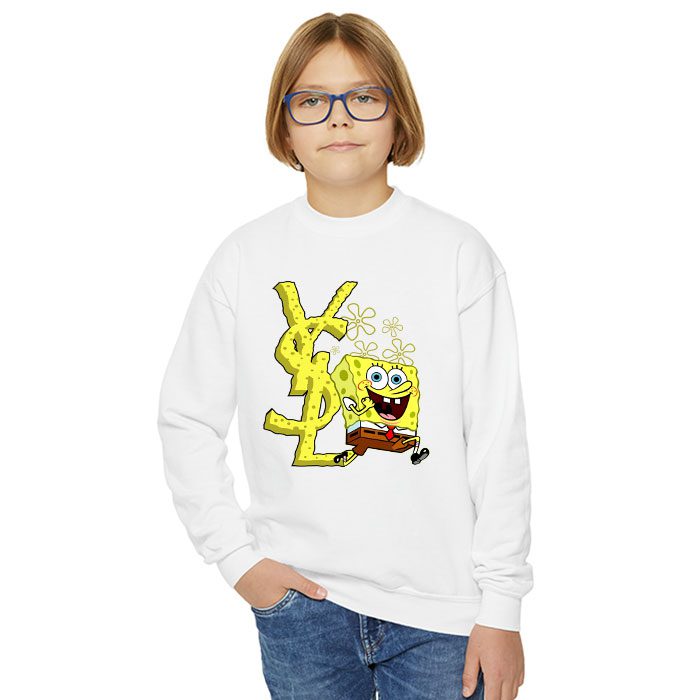 Yves-Saint-Laurent-Logo-Luxury-SpongeBob-Crewneck-Sweatshirt-CSTB0702-3