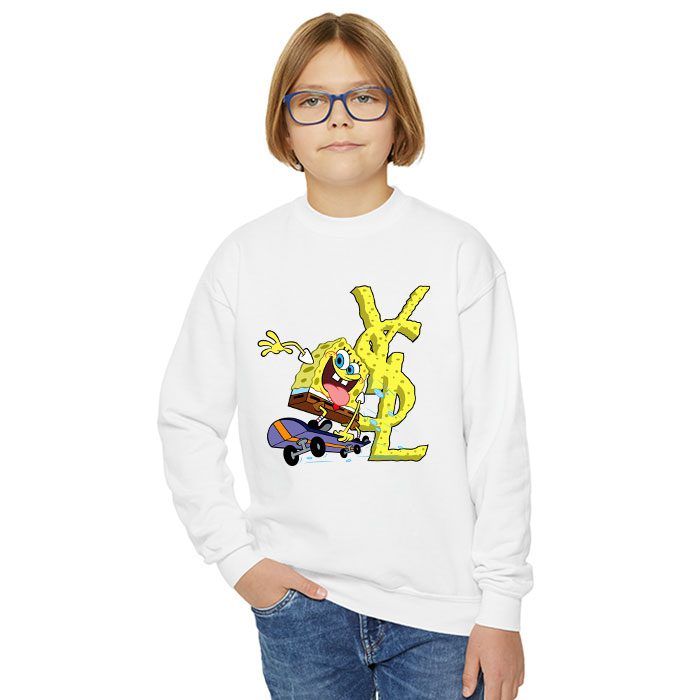 Yves-Saint-Laurent-Logo-Luxury-SpongeBob-Crewneck-Sweatshirt-CSTB0703-3