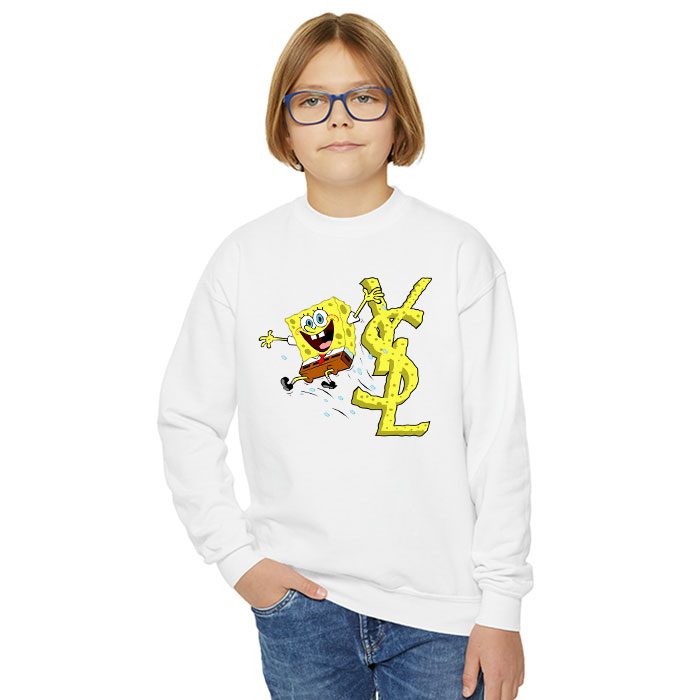 Yves-Saint-Laurent-Logo-Luxury-SpongeBob-Crewneck-Sweatshirt-CSTB0704-3