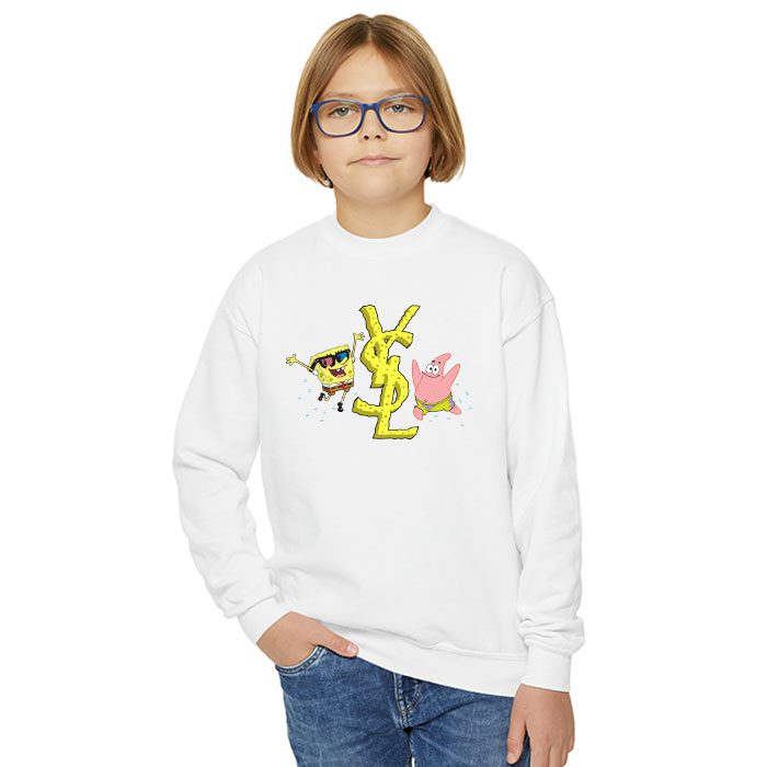 Yves-Saint-Laurent-Logo-Luxury-SpongeBob-Crewneck-Sweatshirt-CSTB0705-3
