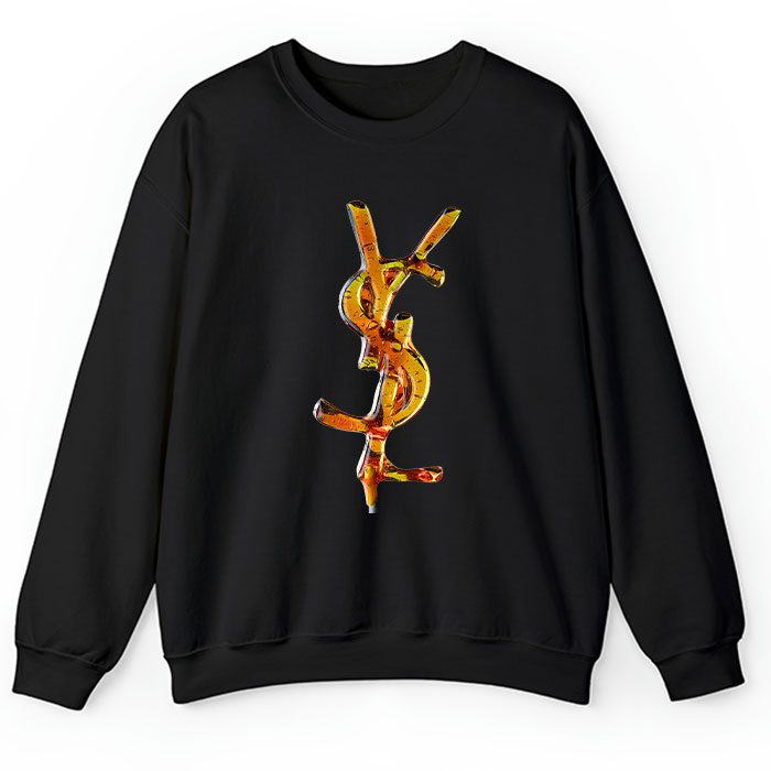 Yves-Saint-Laurent-Lollipops-Logo-Luxury-Crewneck-Sweatshirt-CSTB0691 Yves Saint Laurent Lollipops Logo Luxury Crewneck Sweatshirt CSTB0691