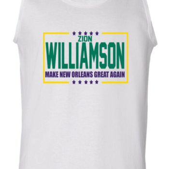 Zion Williamson New Orleans Pelicans "Election" City Style Unisex Tank Top