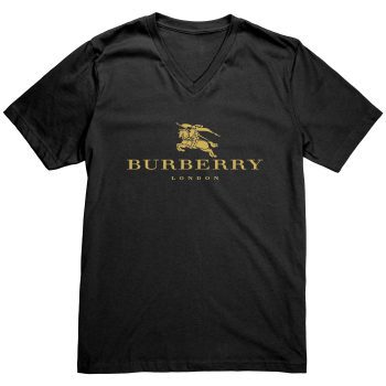 Burberry Gold Edition Mens V-Neck Shirt