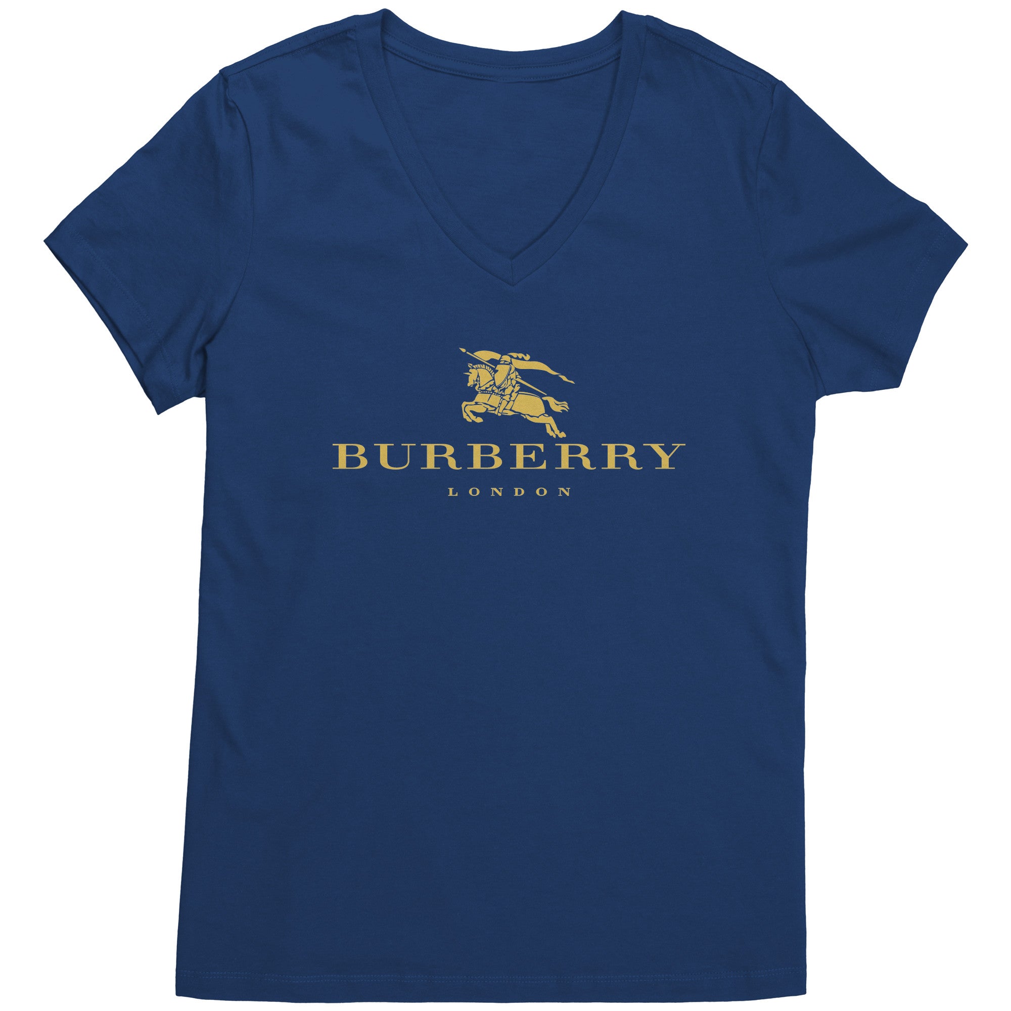 Burberry-Gold-Edition-Womens-V-Neck-Shirt-3