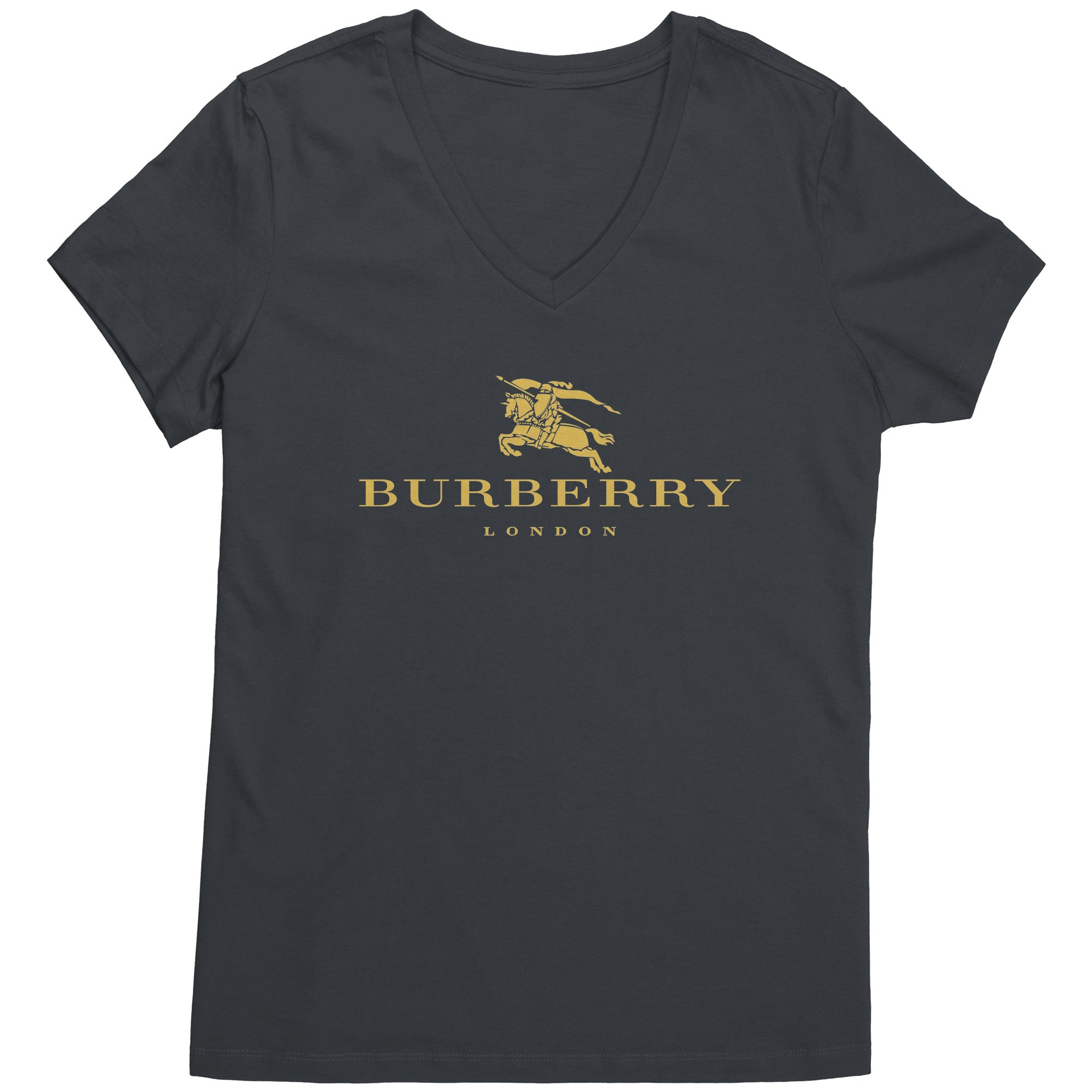 Burberry-Gold-Edition-Womens-V-Neck-Shirt Burberry Gold Edition Womens V-Neck Shirt