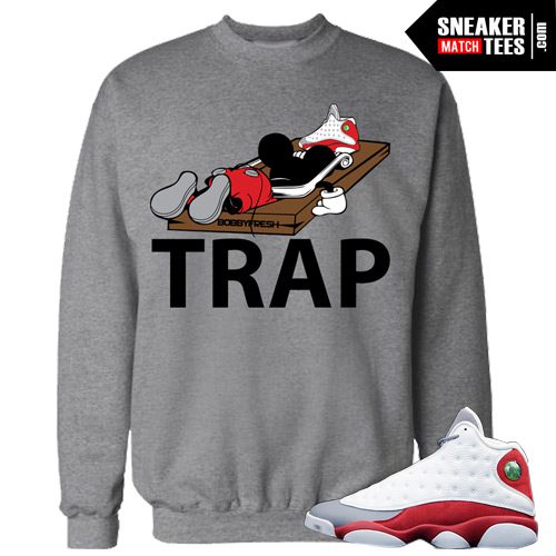 Grey-Toe-13S-Trap-Crewneck-Sweater-Grey Grey Toe 13S Trap Crewneck Sweater Grey