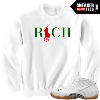 Gucci Foams White Sweatshirts To Match Country Club Rich Crewneck White
