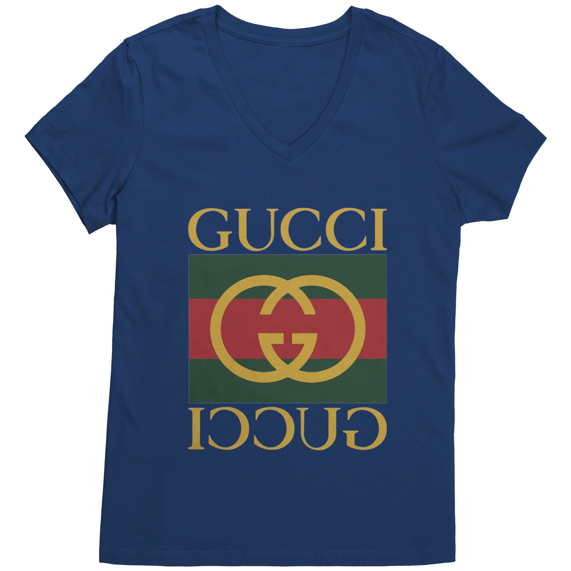 Gucci-Logo-Premium-Womens-V-Neck-Shirt-3