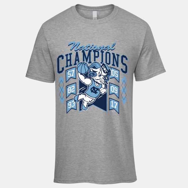 North-Carolina-Tar-Heels-Unisex-T-Shirt-VTT8421 North Carolina Tar Heels Unisex T-Shirt VTT8421