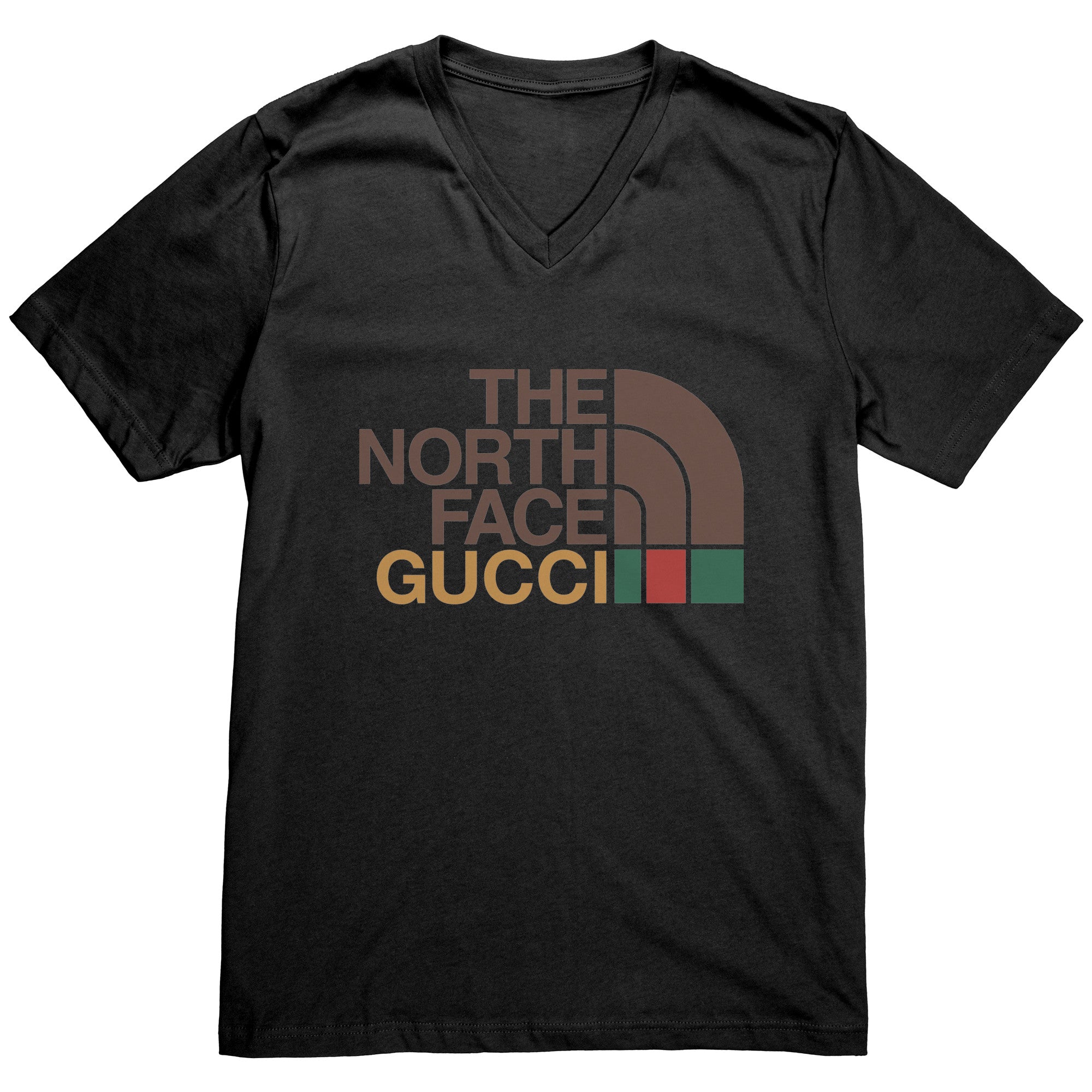 The-North-Face-Gucci-Mens-V-Neck-Shirt The North Face Gucci Mens V-Neck Shirt
