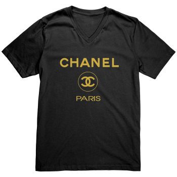 Vintage Chanel Bootleg Mens V-Neck Shirt