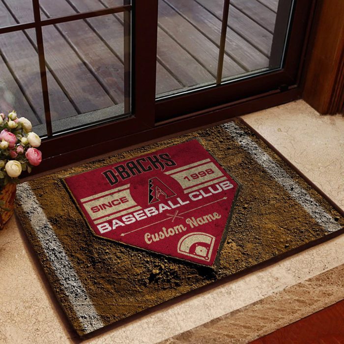 Arizona-Diamondbacks-MLB-Retro-Vintage-Style-Custom-Name-Personalized-Entrance-Doormat-Welcome-Mat-DM1764 Arizona Diamondbacks MLB Retro Vintage Style Custom Name Personalized Entrance Doormat Welcome Mat DM1764