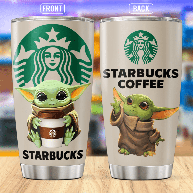Baby-Yoda-Starbuck-Stainless-Steel-Tumbler-20oz Baby Yoda Starbuck Stainless Steel Tumbler 20oz