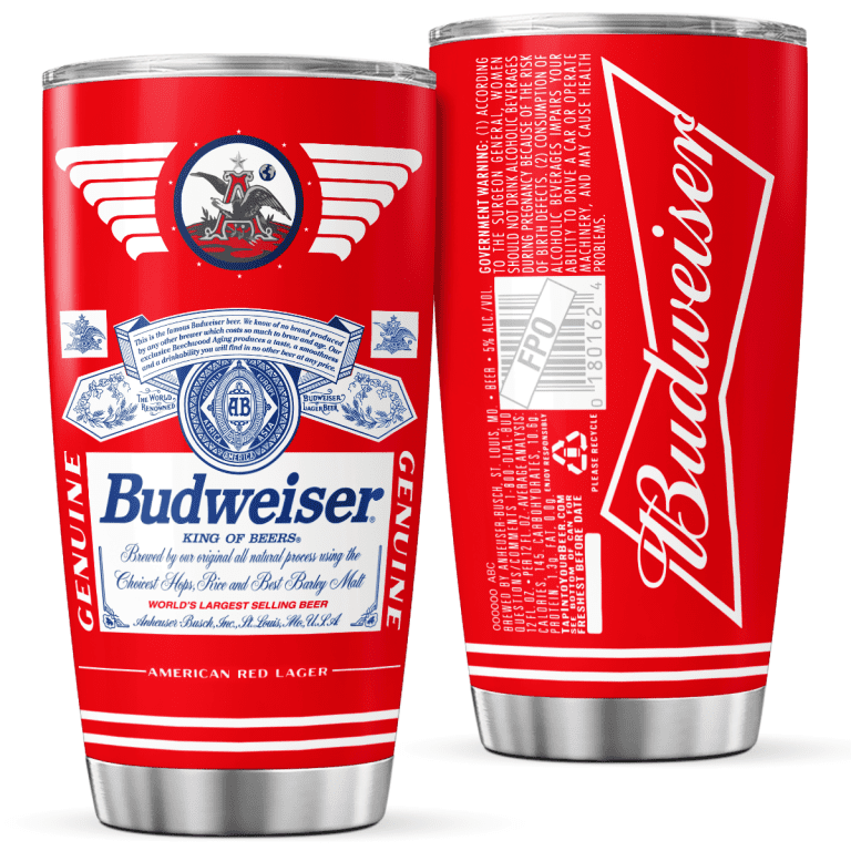 Budweiser-Stainless-Steel-Tumbler-20oz-1