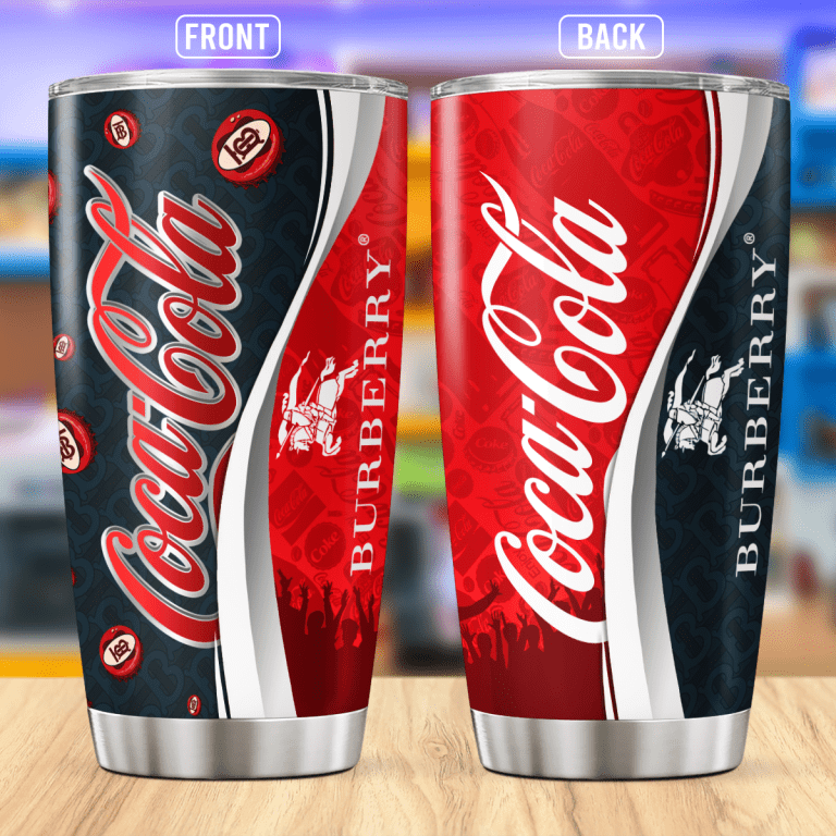 Burberry-Coca-Cola-Stainless-Steel-Tumbler-20oz Burberry Coca Cola Stainless Steel Tumbler 20oz
