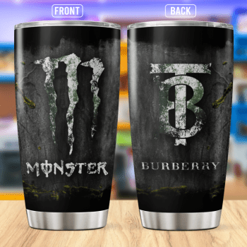 Burberry Monster Stainless Steel Tumbler 20oz