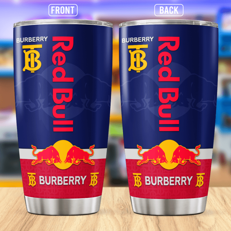 Burberry-Red-Bull-Stainless-Steel-Tumbler-20oz Burberry Red Bull Stainless Steel Tumbler 20oz