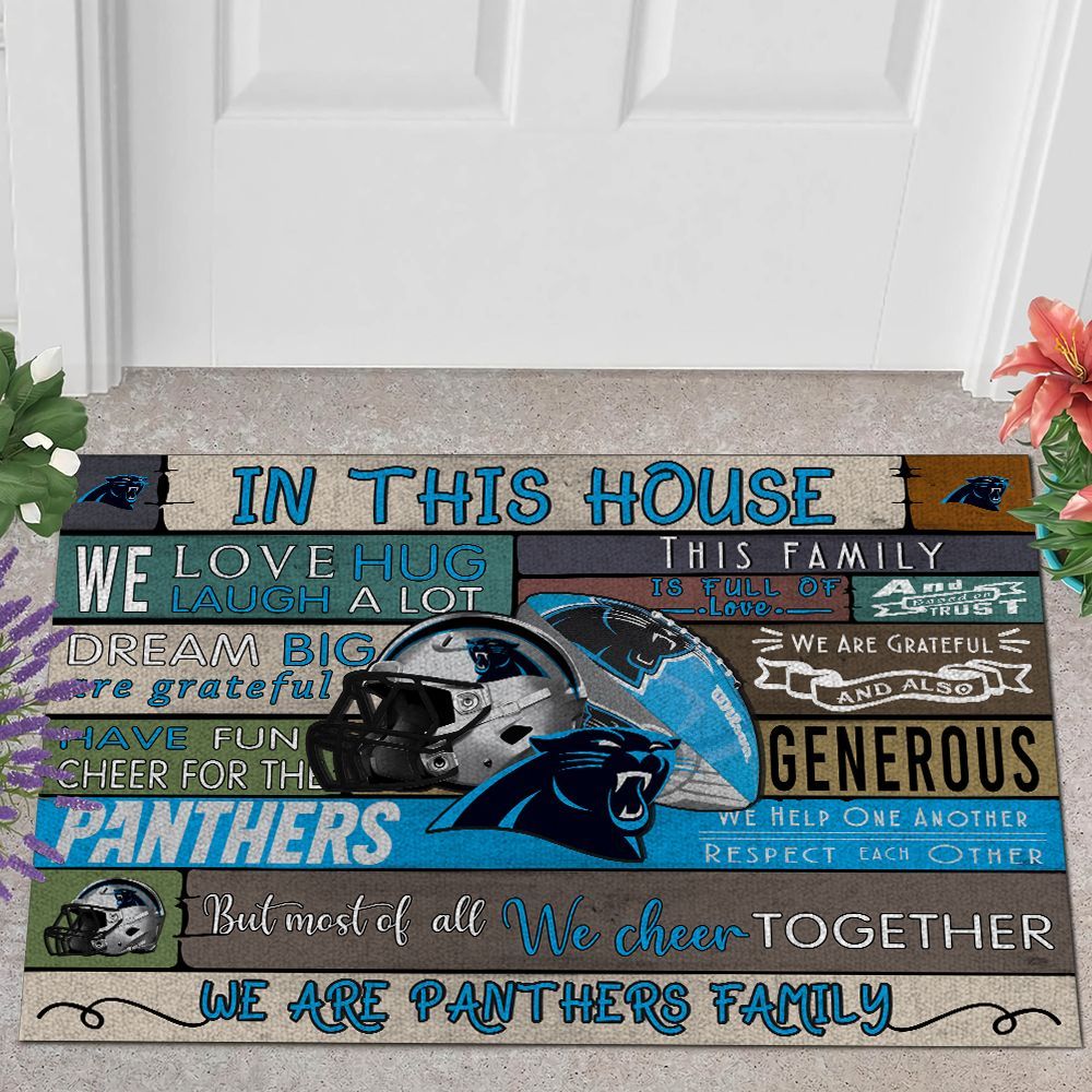 Carolina-Panthers-3D-Doormats-NFL-Quote-Doormat-Welcome-DM1172 Carolina Panthers 3D Doormats NFL Quote Doormat Welcome DM1172