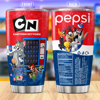 Cartoon Network Pepsi Stainless Steel Tumbler 20oz