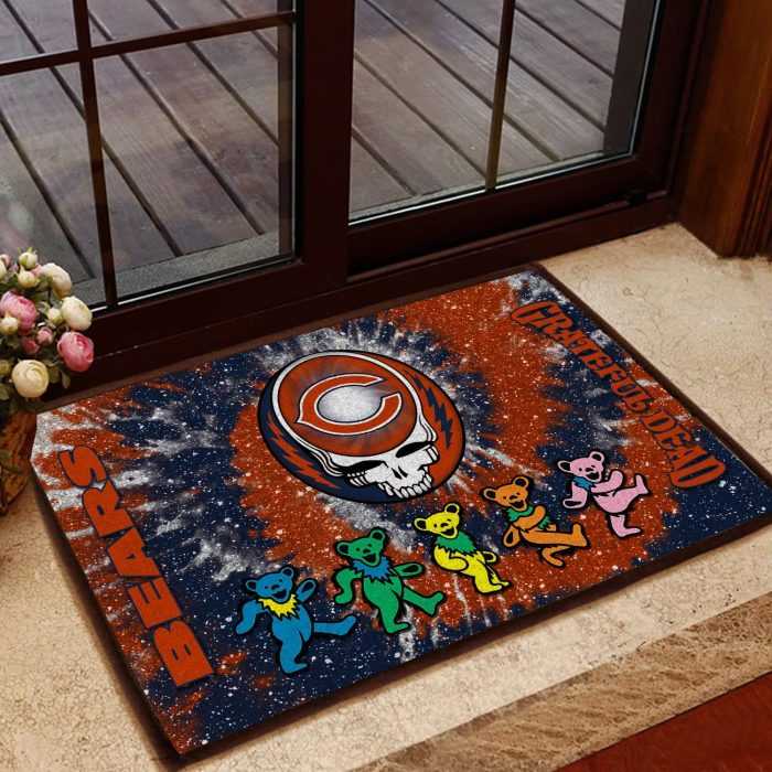 Chicago-Bears-3D-Doormats-NFL-Gd-Band-DM1137 Chicago Bears 3D Doormats NFL Gd Band DM1137