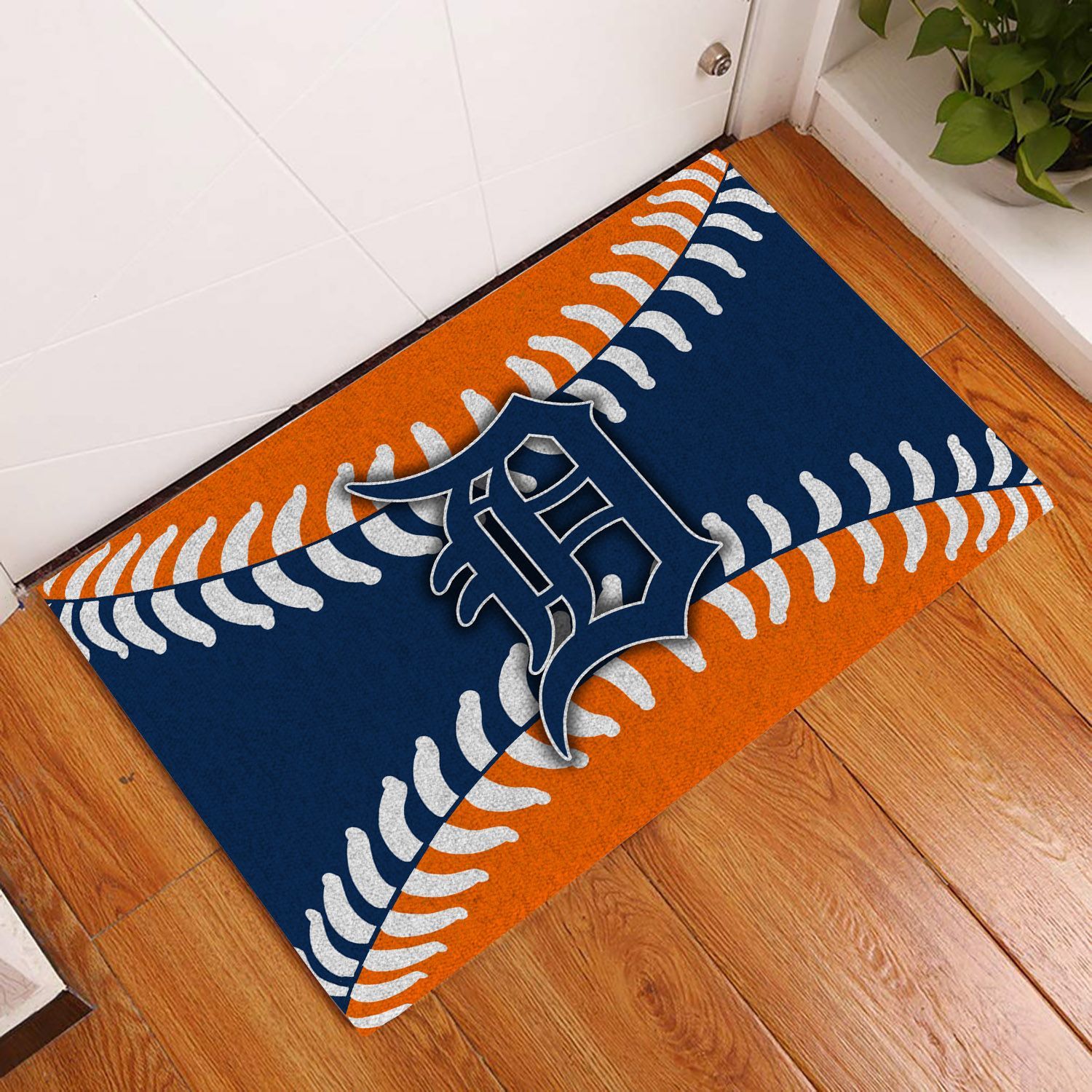 Detroit-Tigers-Baseball-Luxury-Front-Entrance-Doormat-Indoor-Inside-DM1484 Detroit Tigers Baseball Luxury Front Entrance Doormat Indoor Inside DM1484